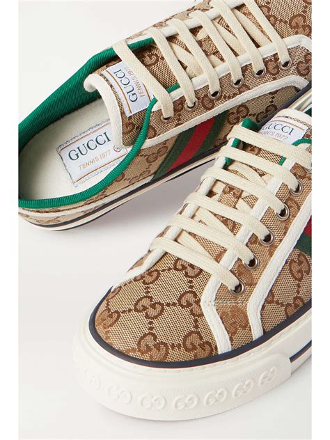 gucci sneakers 357171|Gucci tennis 1977 canvas sneakers.